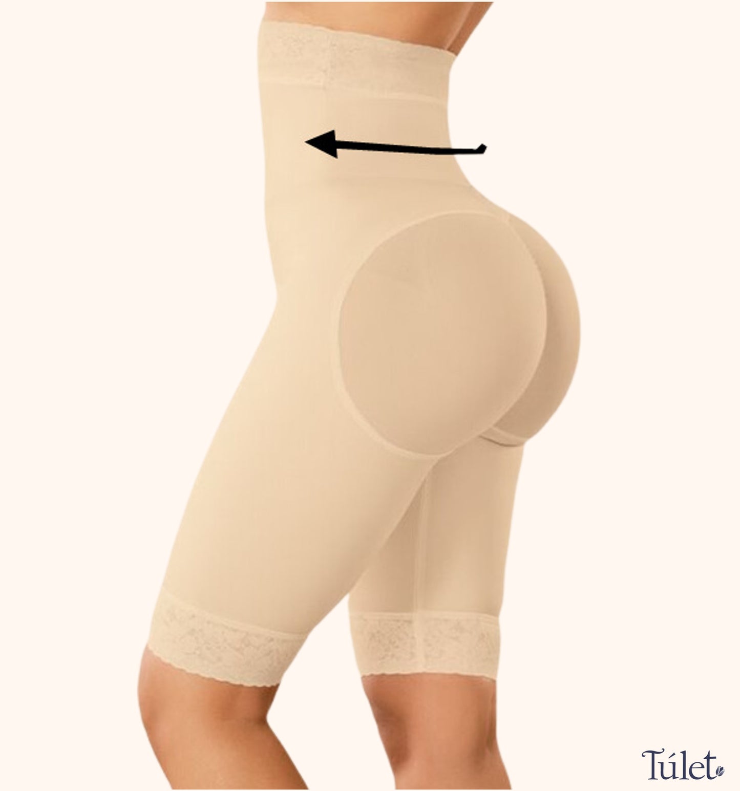 Panty faja efecto reloj de arena y levantamiento de glúteos