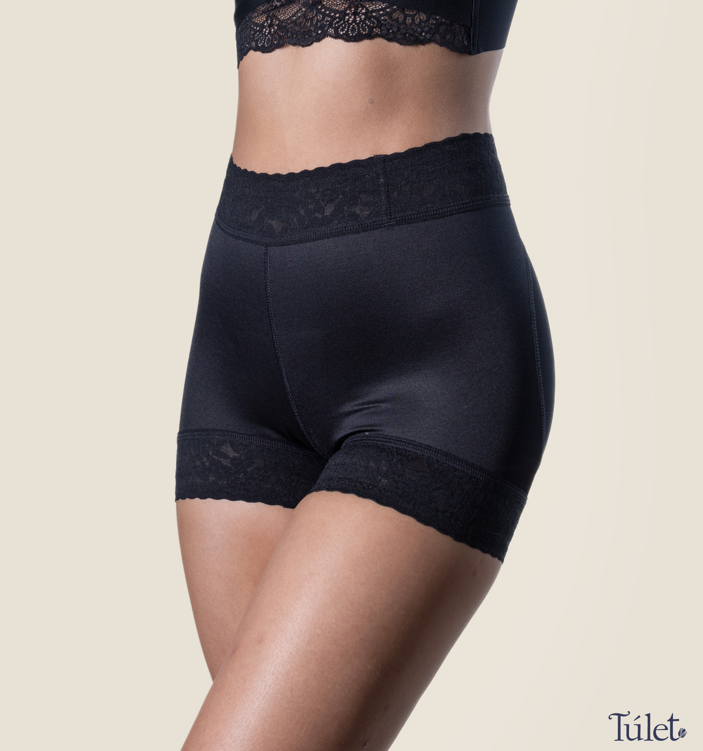 Panty short moldeador con control abdomen, levantador de  glúteos