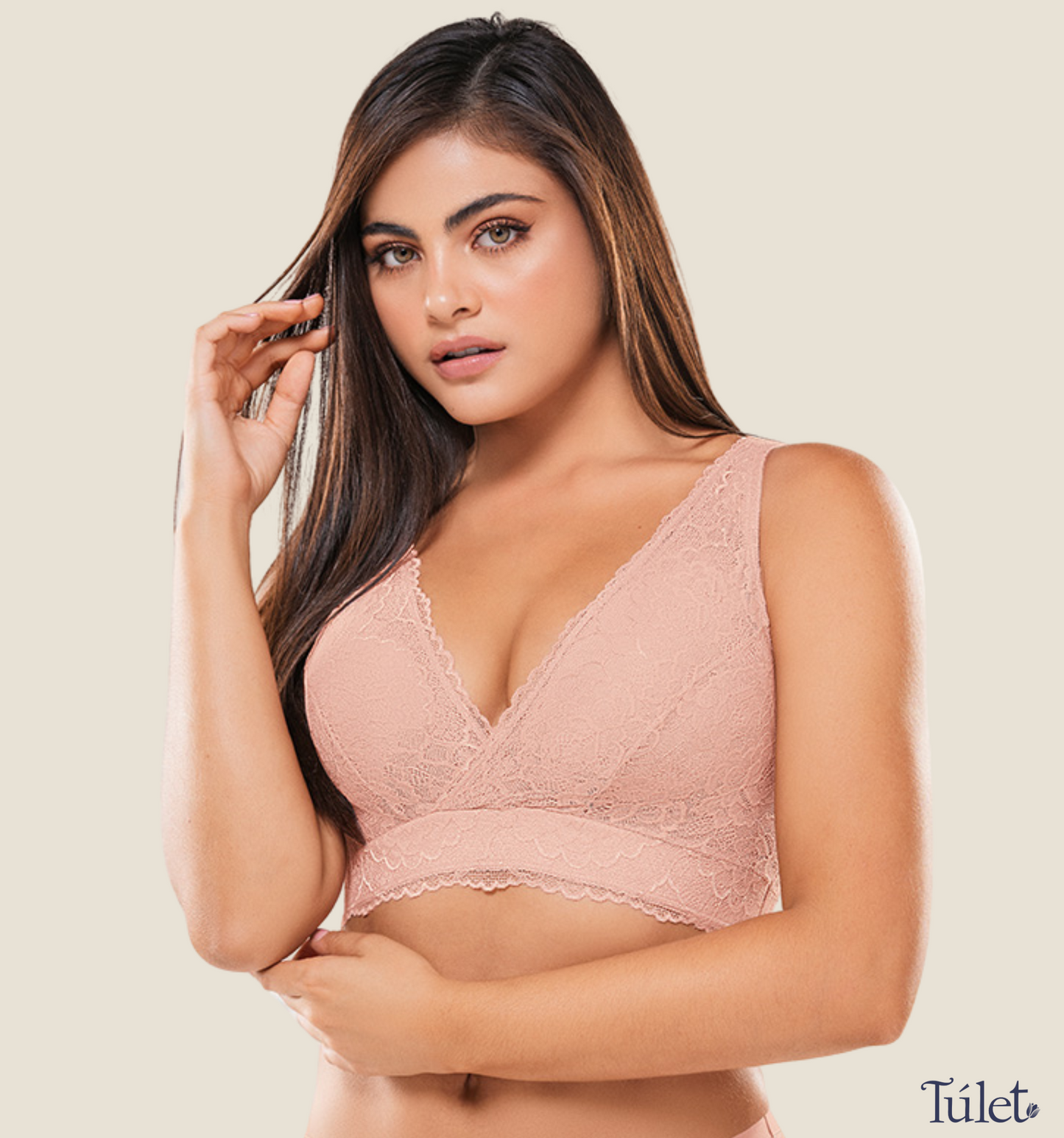 Bralette femenino sin varillas, sin aros